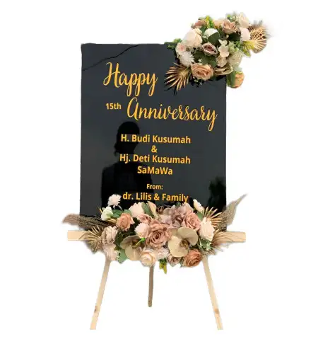 Papan Bunga Akrilik Kebokura